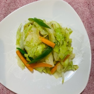 肉なし野菜炒め